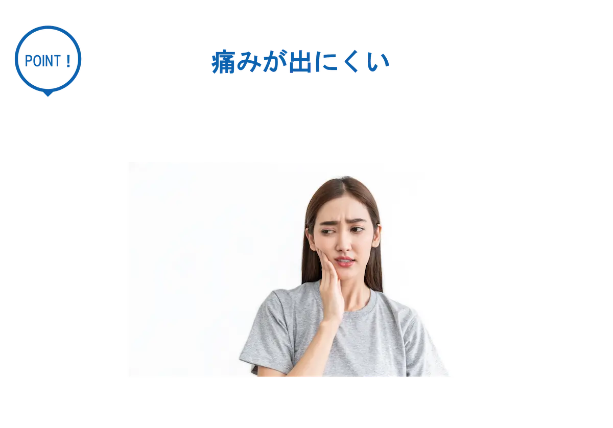 部分矯正インビザラインGOは痛くない矯正