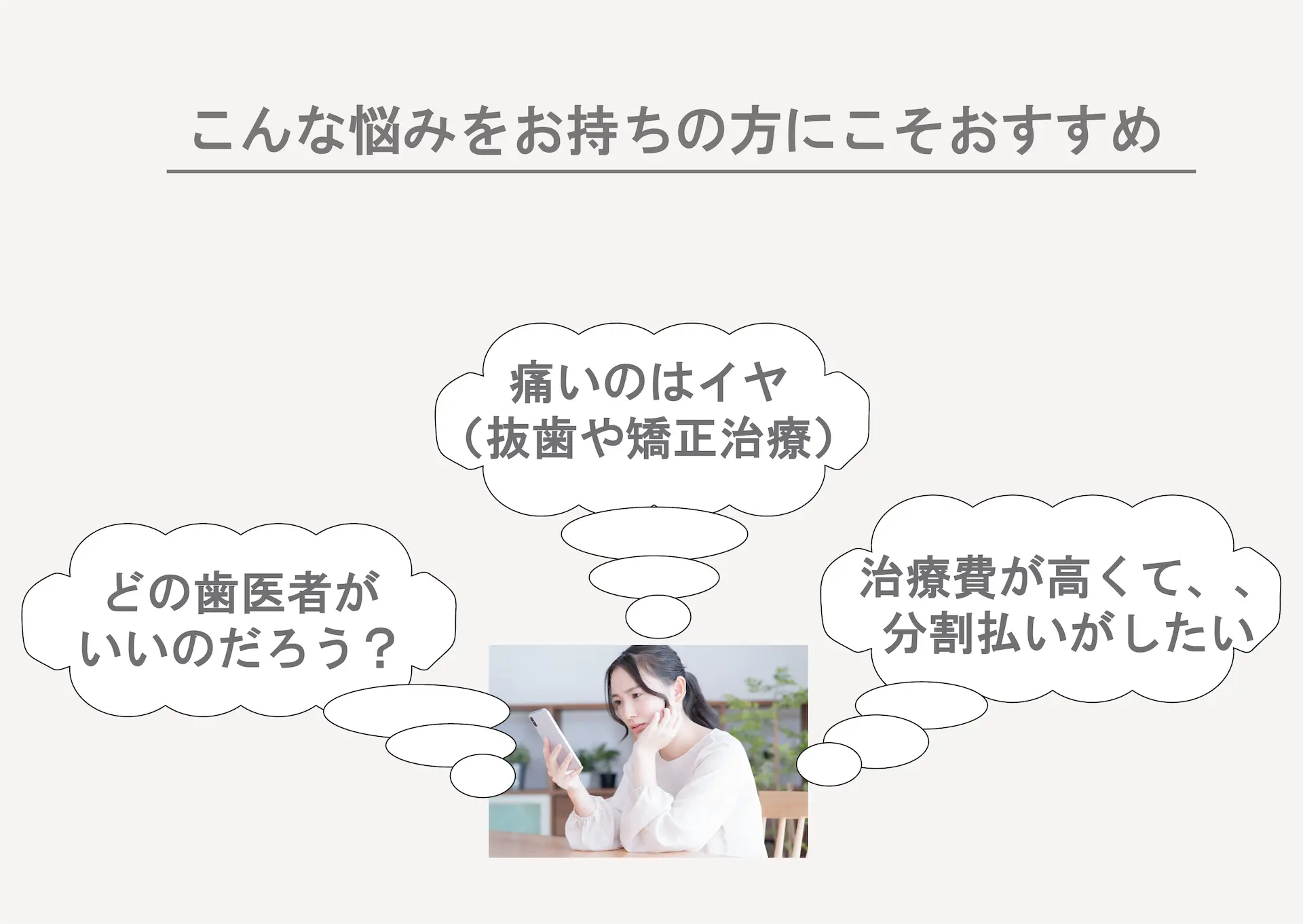 歯列矯正・マウスピース矯正の悩み｜東京・港区